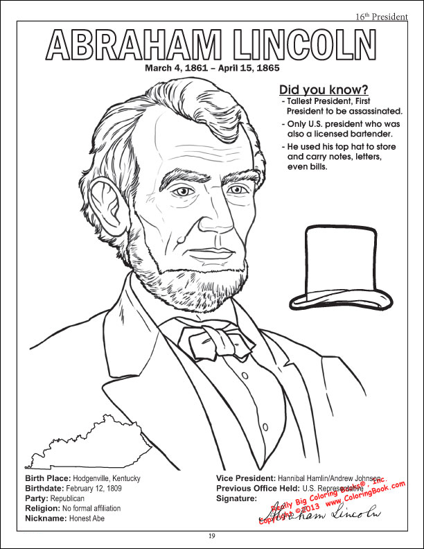 ulysses s grant coloring pages - photo #50