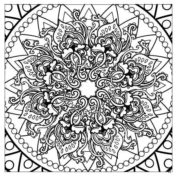 mandala magic coloring pages - photo #30