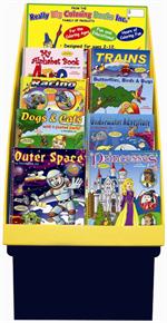 Power Panel Coloring Book Display